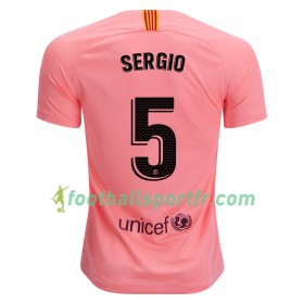 Tenue Barcelone Sergio Busquets 5 Troisieme 2018-2019 Maillot de Foot
